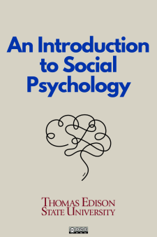 An Introduction to Social Psychology book cover